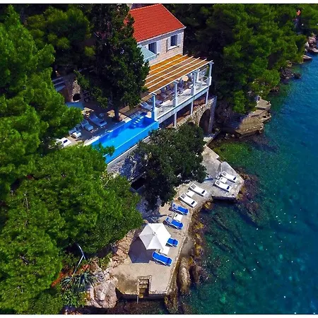 Elegant Lozica 4 Bedrooms Palazio Seafront Beautiful Infinity Pool * Dubrovnik